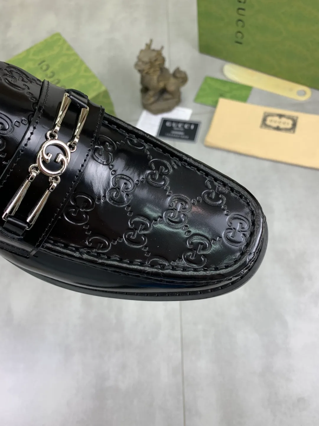 Men's men's shoes 💰P480 [New style] Water-dyed cowhide 💰💎💎💎 [Gucci] GUCCI high-end men's formal business leather shoes, original order 1:1 authentic goods! Original imported high-end open-edge beaded calfskin, original metal buckle, imported first-layer cowhide lining for feet, original outsole, men's shoe size: 38-45, 4️⃣ colors available